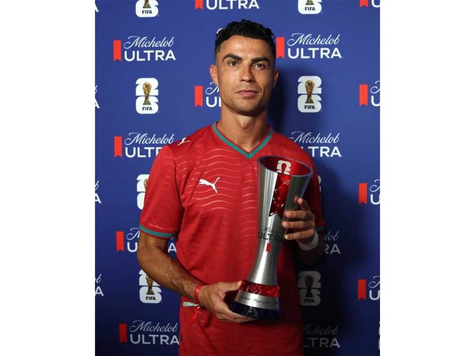 Image from: FIFA World Cup 2026: Cristiano Ronaldo becomes oldest player to score in WC knockout match