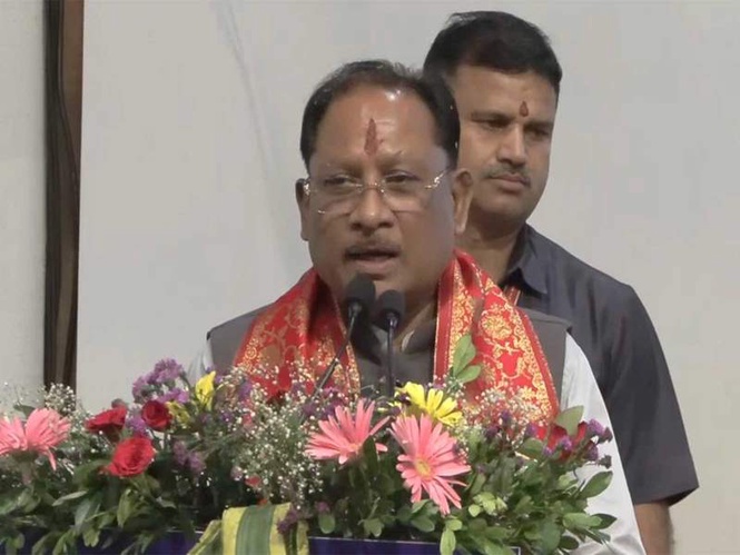 Image from: "Yoga will become even more popular": Chhattisgarh CM welcomes new Chairman of State Yoga Commission