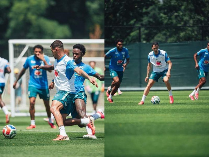Image from: FIFA World Cup 2026: CBF shares Brazil training images ahead of high-voltage R16 clash against Norway