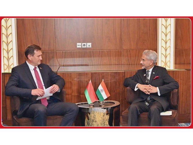 Image from: EAM Jaishankar extends Independence Day greetings to goverment, people of Belarus