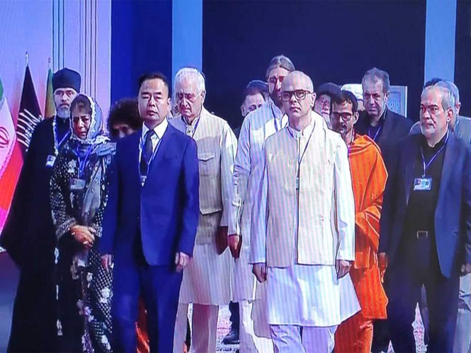 Image from: Indian dignitaries pay tribute to late Iranian Supreme Leader Ayatollah Ali Khamenei