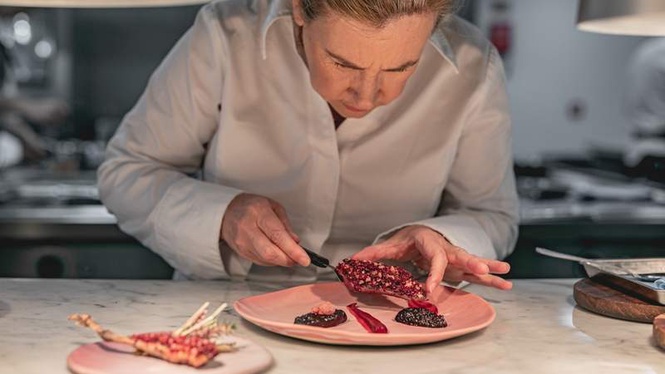 Image from: In London, three-Michelin-star chef Hélène Darroze is reshaping the dining scene with an elegant new chapter at The Connaught