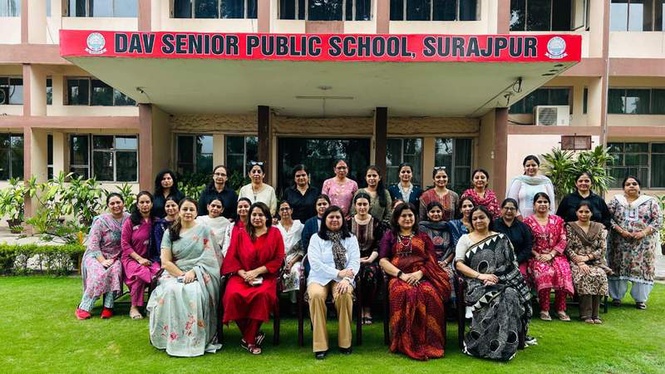 Image from: DAV School, Surajpur, holds Capacity Building Programme for teachers