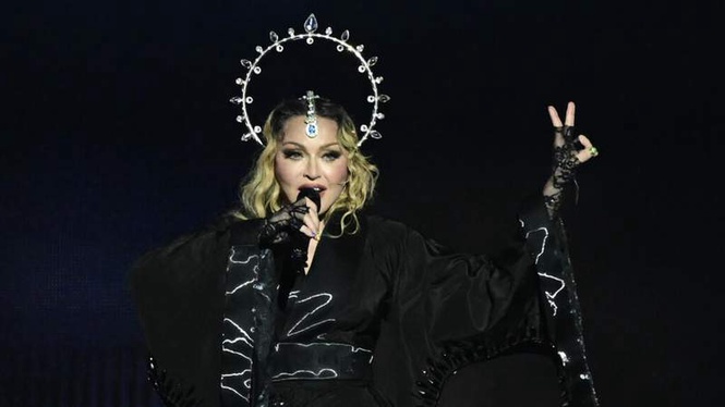 Image from: Madonna returns to form with fifteenth album 'Confessions II'
