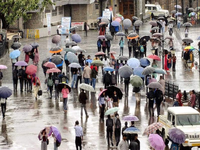 Image from: Himachal: Orange alert for heavy rain on July 6-7; IMD warns of flash floods, landslides
