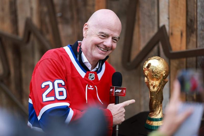 Image from: 'Genuinely not seen this before': World Cup commercialism hits new low as rare sight spotted