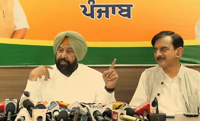 Image from: Doors open for all, says BJP as Punjab Cong battles factionalism