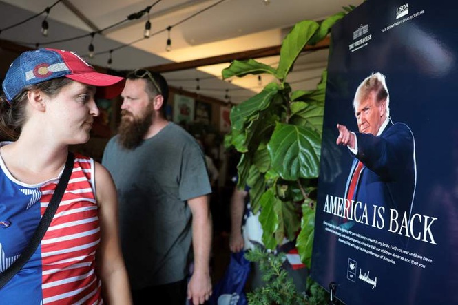 Image from: The US turns 250, Trump makes it all about himself