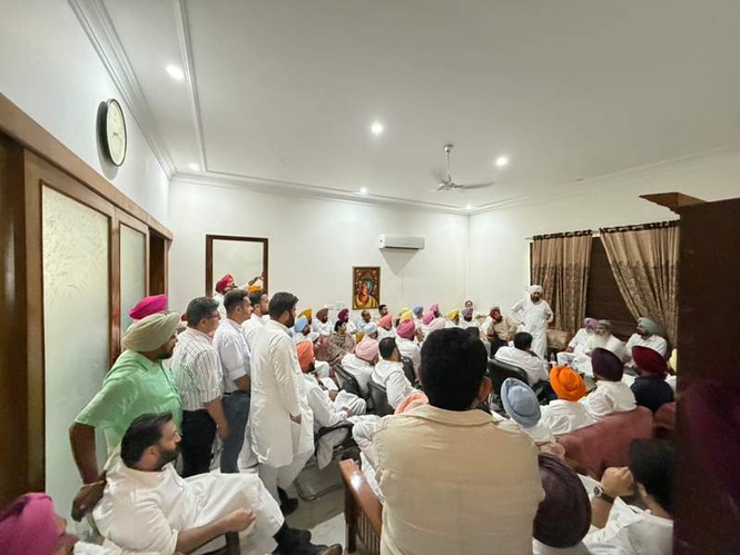 Image from: Channi’s show of strength at Morinda meet exposes Cong fissures in Doaba