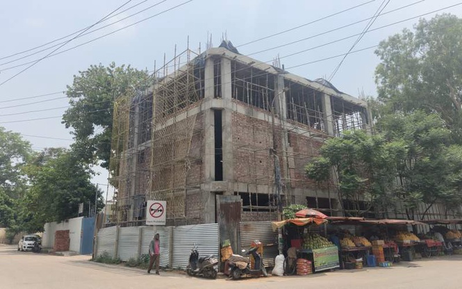 Image from: Man alleges illegal construction at Ludhiana school, files complaint