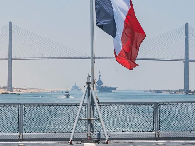 Image from: France deploys demining assets to Strait of Hormuz; UK, France back Oman on maritime security