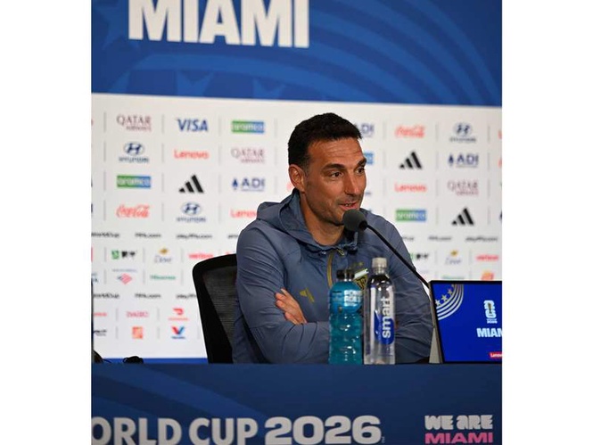 Image from: FIFA World Cup 2026: "This team never gives up", Scaloni hails Argentina after sealing R16 spot