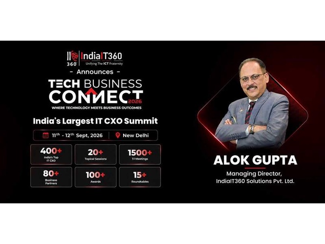 Image from: IndiaIT360’s Tech Business Connect 2026 to Unite 400+ IT CXOs and Technology Leaders for Two Days of Collaboration, Innovation and Business Networking in New Delhi