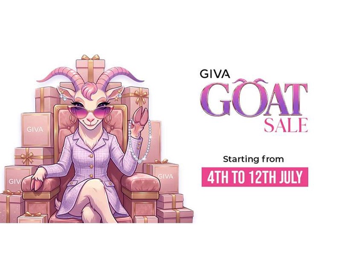 Image from: GIVA Kicks Off GIVA GOAT Sale Featuring the Brand’s Biggest Online Offers