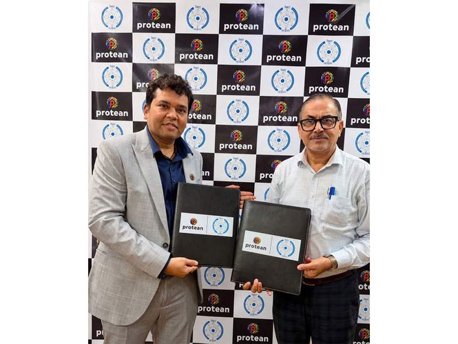 Image from: Protean eGov Technologies and NECTAR partner to accelerate technology-led governance and inclusive development