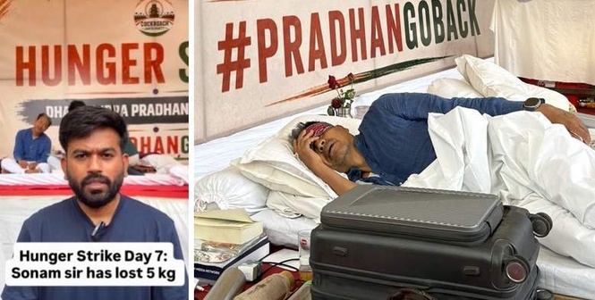 Image from: ’Sonam Sir has lost 5 kg’: CJP questions how long PM Modi will wait to act after 20 student deaths