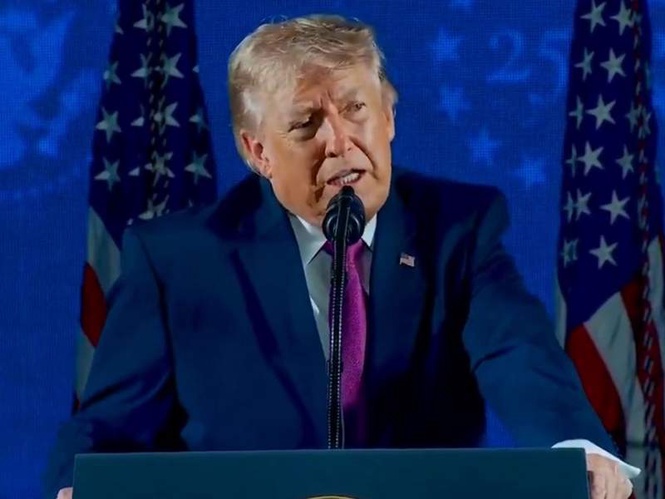 Image from: Trump claims US gave Iran “week off” for Khamenei’s funeral, touts military might