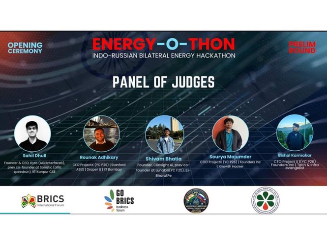 Image from: World’s First BRICS Nations Hackathon Sets 17,000 Young Innovators on India and Russia’s Energy Challenges