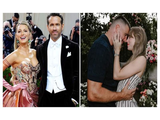Image from: Blake Lively, Ryan Reynolds Absent from Taylor Swift-Travis Kelce wedding; Here's why