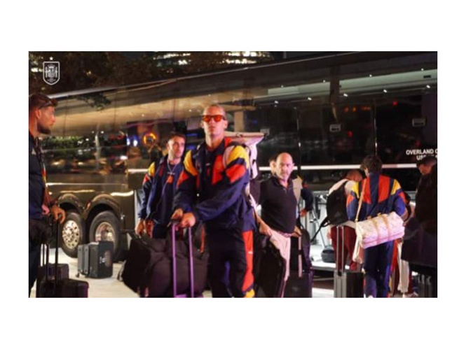Image from: FIFA World Cup 2026: Spain national team reaches Dallas ahead of Portugal R16 clash