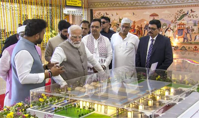Image from: PM Modi inaugurates new Jodhpur airport terminal, launches Modified UDAN scheme