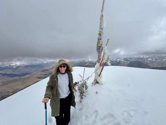 Image from: Spiti’s Tenzin Norden scripts history; becomes 1st woman from valley to scale Kanamo peak