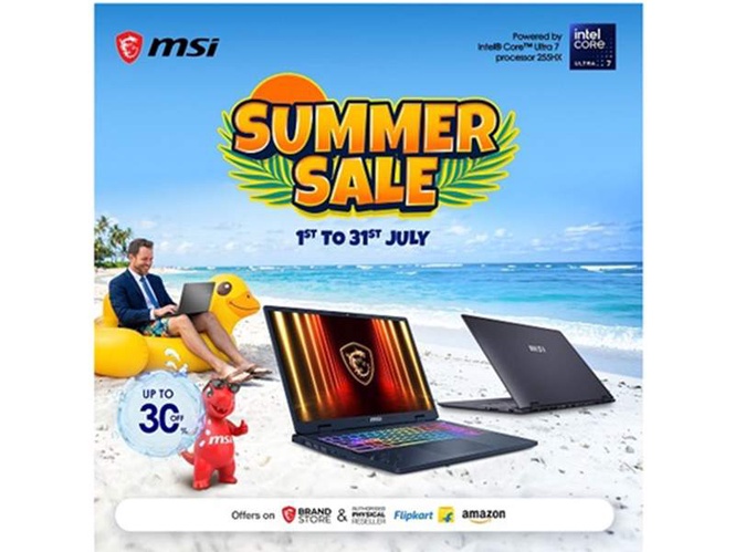 Image from: MSI Joins the Flipkart GOAT Sale with Special Pricing Across Gaming and Productivity Laptops