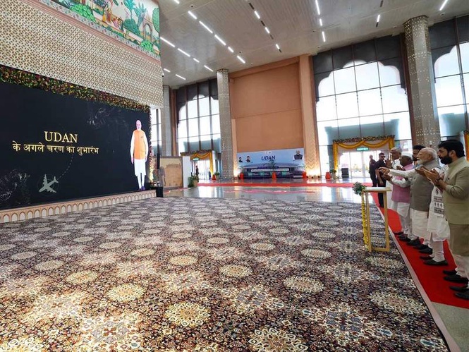 Image from: PM Modi launches next phase of UDAN-Viksit UDAN