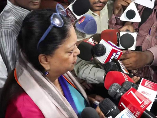 Image from: Vasundhara Raje says PM Modi has turned Rajasthan's "dream into reality"