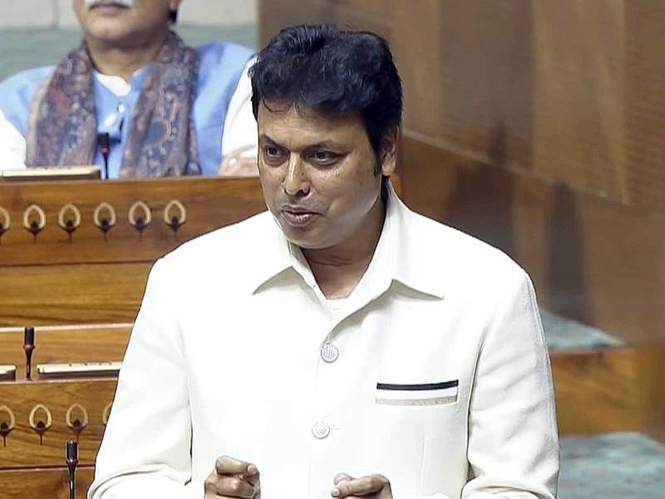 Image from: Tripura MP thanks PM for sanction of ₹96.73 crore for 56 rural road projects under PMGSY-IV
