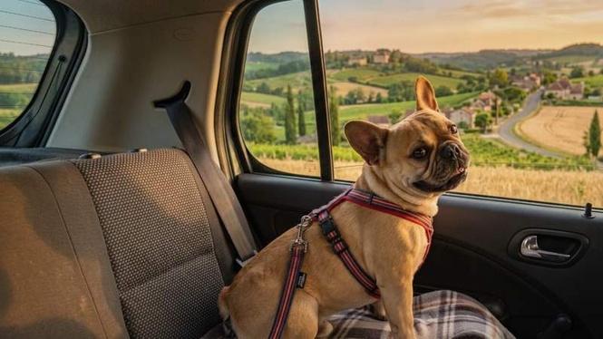 Image from: She wants to fly with her dog: the check-in agent refuses for a reason that will save his life