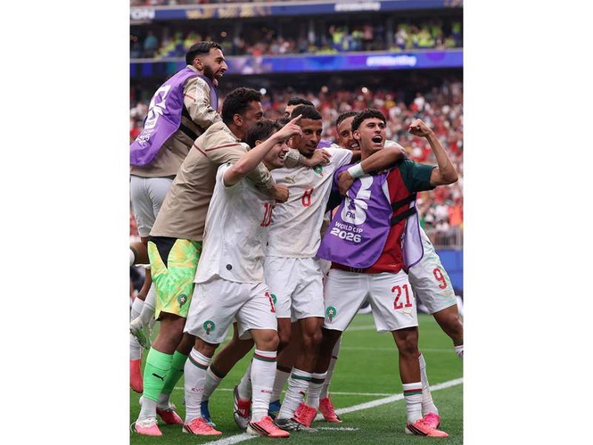 Image from: FIFA World Cup 2026: Morocco cruise past Canada 3-0, becomes first African nation to reach consecutive WC Quarter-Finals