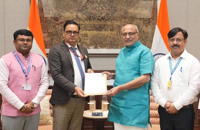 Image from: Vice President CP Radhakrishnan calls for public participation in Special Intensive Revision drive