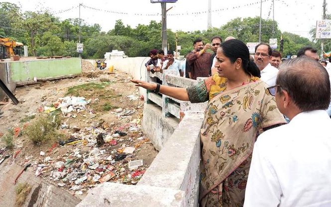 Image from: Delhi Chief Minister Rekha Gupta inaugurates projects, reviews infra works  in Shalimar Bagh & Pitampura