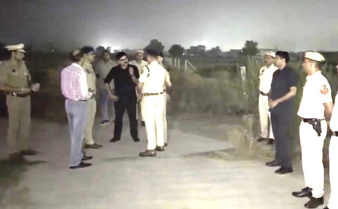 Image from: Gym owner murder: 2 Lawrence Bishnoi gang members killed in encounter in Haryana’s Bahadurgarh