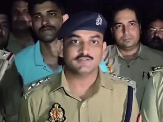 Image from: Uttar Pradesh: Accused injured following exchange of fire with Mathura Police, illegal pistol seized