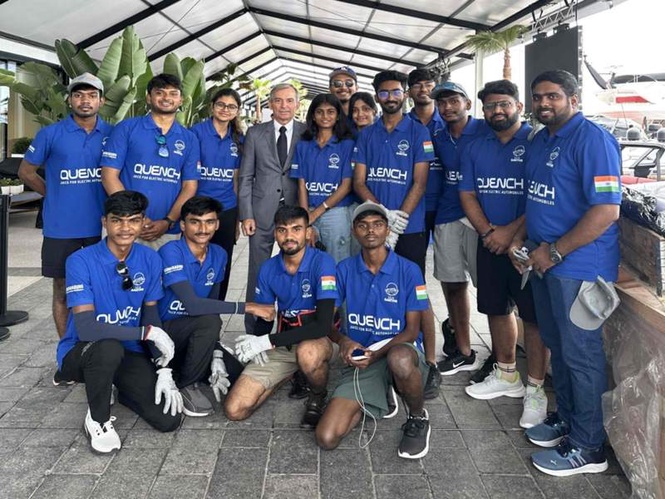 Image from: India’s Team Sea Sakthi to showcase indigenous green marine technology at Monaco Energy Boat Challenge