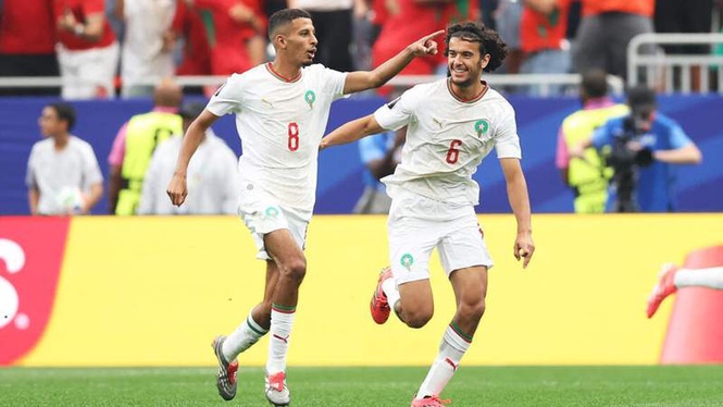 Image from: World Cup 2026: Ounahi fires Morocco to quarter-finals with decisive brace