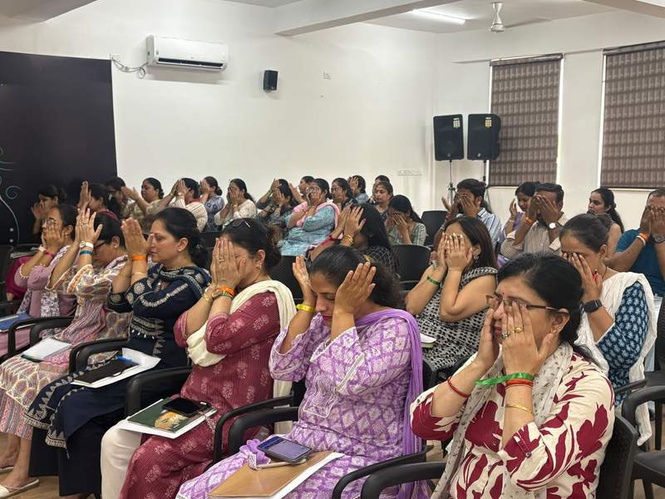 Image from: Session on mental health for teachers