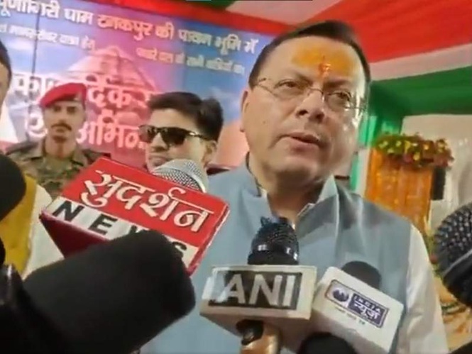 Image from: Resolve issues of public: CM Pushkar Singh Dhami to officials