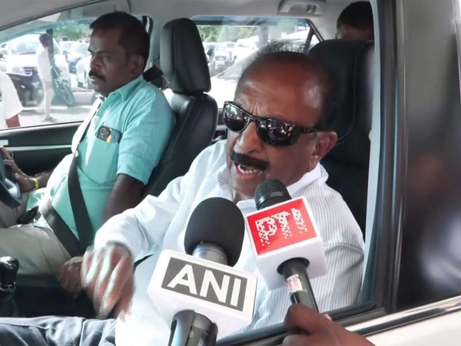 Image from: Dharmendra Pradhan should submit his resignation: MDMK Chief Vaiko on paper leak