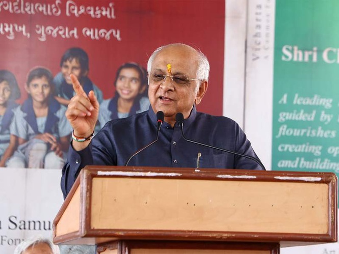 Image from: Gujarat: CM Bhupendra Patel inaugurates 'Shanti Niwas' hostel, lays foundation stone for school in Kalol