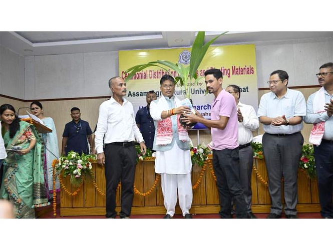 Image from: Assam Minister launches distribution of 1 lakh saplings, pulse seeds