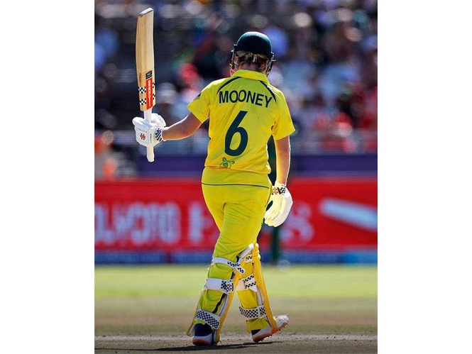 Image from: Mooney, Litchfield power Australia to seventh T20 WC Crown