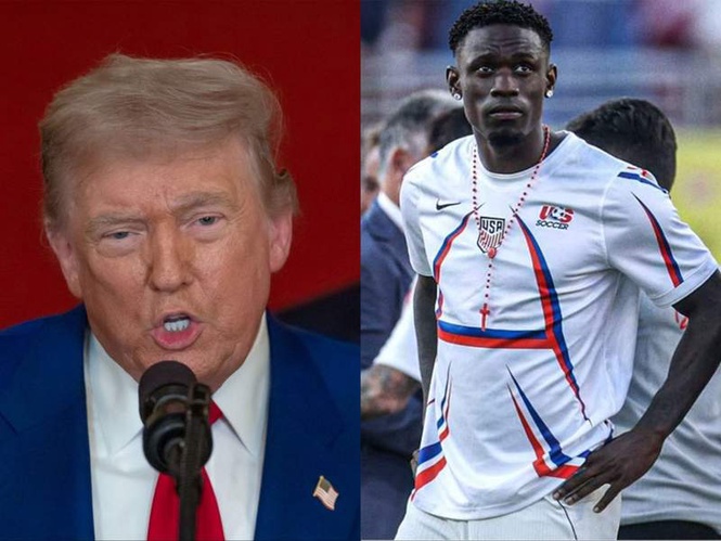 Image from: FIFA World Cup 2026: Trump thanks FIFA after Balogun cleared to play for US in RO16 clash against Belgium