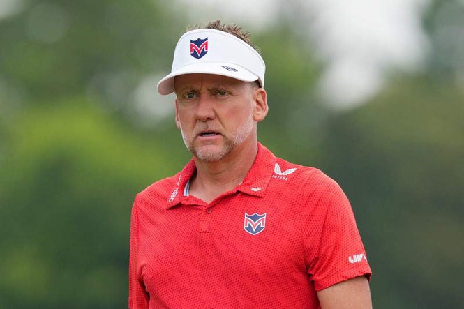 Image from: Ian Poulter shares what Darren Clarke said about the LIV star making his US Senior Open debut this week