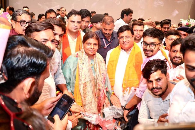 Image from: BJP state chief sounds panchayat poll bugle, asks workers to gear up