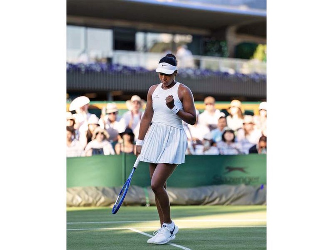 Image from: Wimbledon 2026: Osaka stuns World No. 1 Sabalenka to reach maiden quarter-final