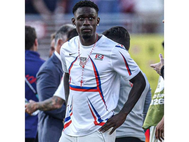 Image from: FIFA World Cup 2026: Belgian FA 'astonished' by FIFA decision to clear USA's Balogun for RO16 clash