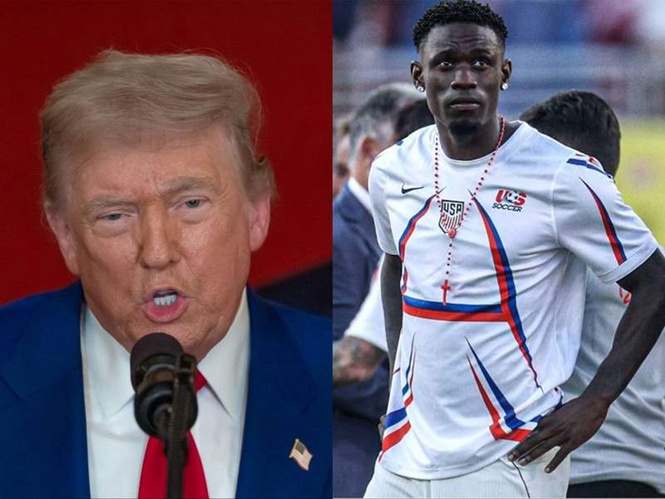 Image from: Donald Trump personally sought FIFA review of Balogun suspension ahead of Belgium clash in World Cup: Report